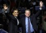 President Obama with former vice-president Al Gore. (AP Photo/Paul Sancya)