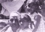 Maggy Gousse with her father and sister in New-York
