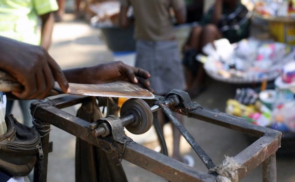 Market Opens Inside Camp for Displaced Haitians