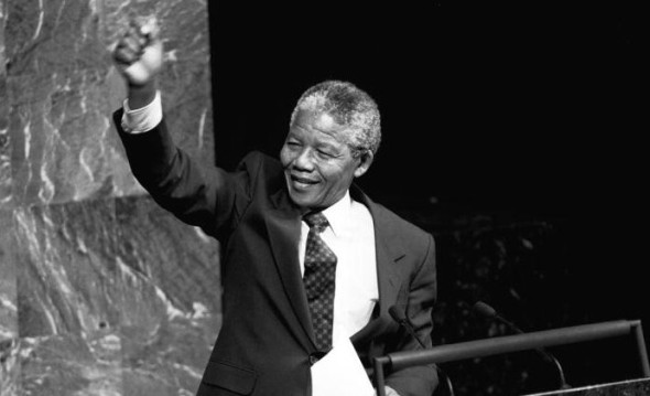 Nelson Mandela (ANC) Addresses Special Committee Against Apartheid