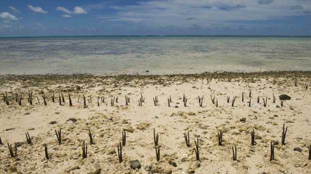 Island Nation of Kiribati Affected by Climate Change